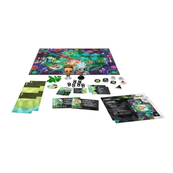 NEW Funkoverse Strategy Board Game: Rick & Morty Theme Set 2 Players - Picture 6 of 6